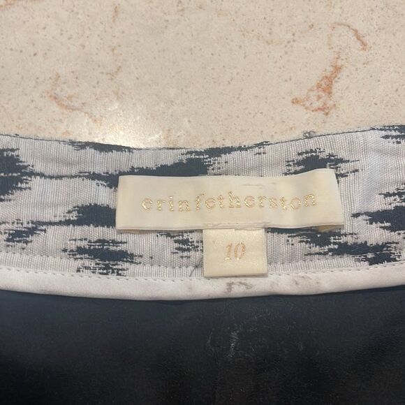 Erin Fetherston side zip shorts SZ 10 - Picture 3 of 10